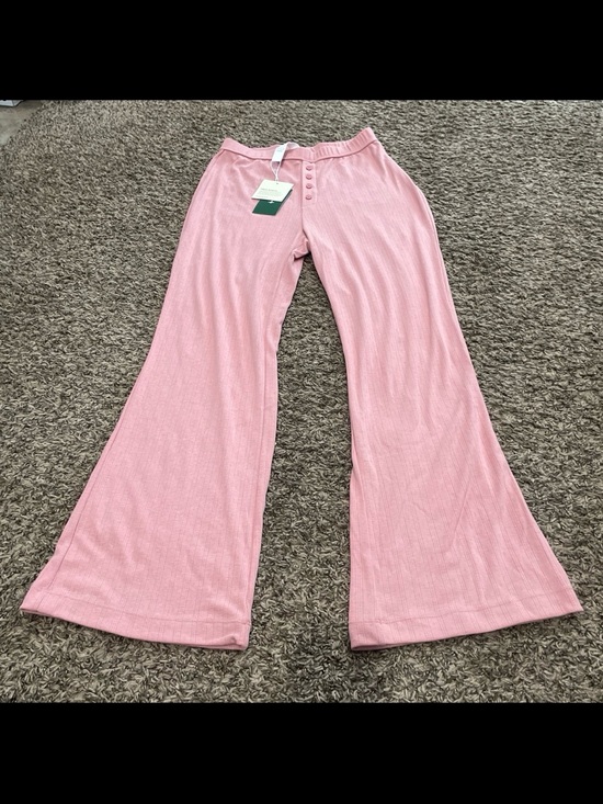 HALARA Pants - Halara NWT pink wide leg lounge, pants women’s size medium regular